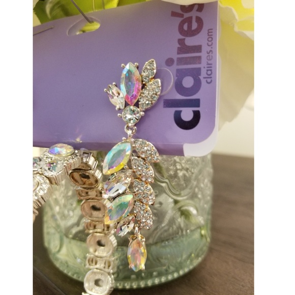 [NWT] Claire's Rhinestone Earring/Bracelet Set - Picture 3 of 4
